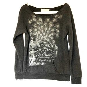 Out-of-print Pride and Prejudice sweatshirt